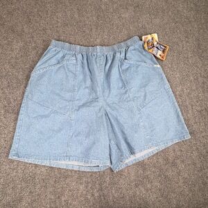 Vintage Chic Jeans Jackson Shorts 26 Blue USA 90s Y2K Western Mom Normcore